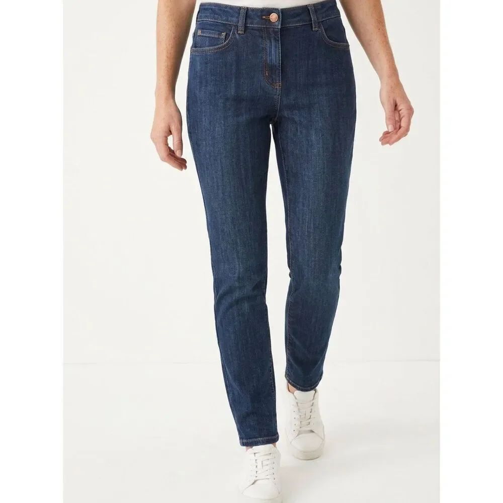 BODEN | Dark Wash Skinny DenimโJeans Size 6